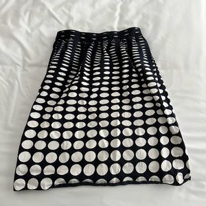 J Crew Navy Blue Pencil Skirt